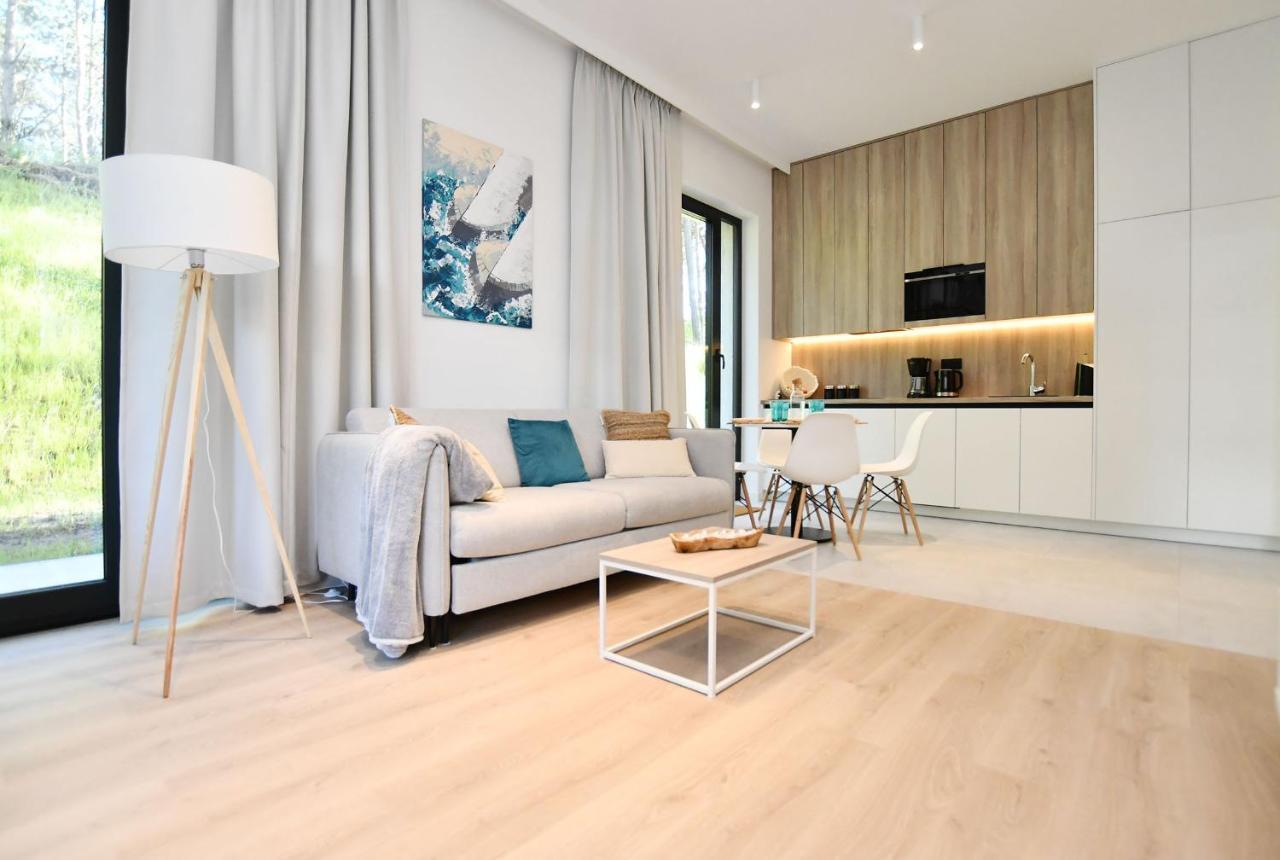 Апартаменты Shellter Apartament Green Dune - Rogowo Рогово Экстерьер фото